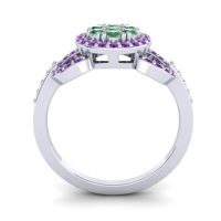 Statement Floral Pave Zirisa Ring