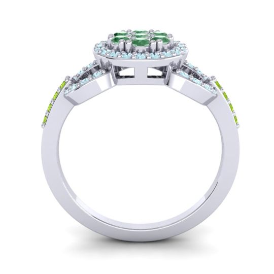 Statement Floral Pave Zirisa Ring