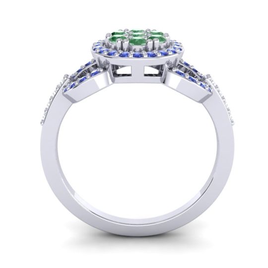 Statement Floral Pave Zirisa Ring