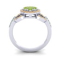 Statement Floral Pave Zirisa Ring