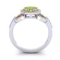 Statement Floral Pave Zirisa Ring