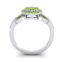 Statement Floral Pave Zirisa Ring