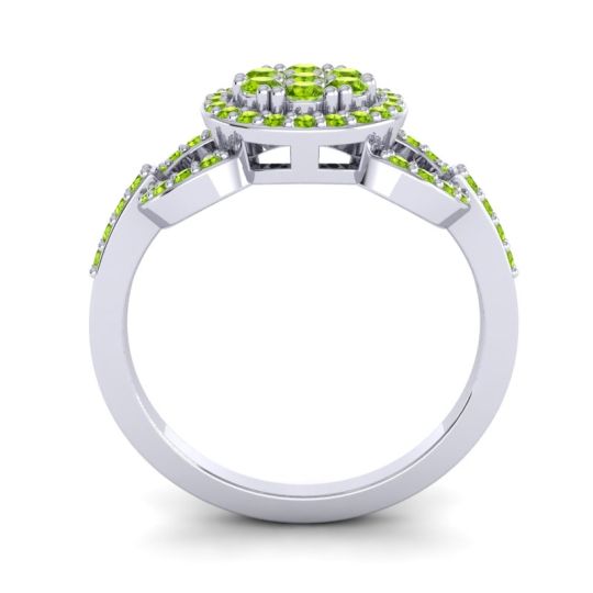 Statement Floral Pave Zirisa Ring