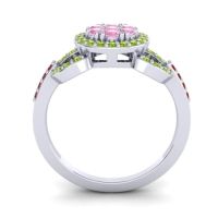 Statement Floral Pave Zirisa Ring