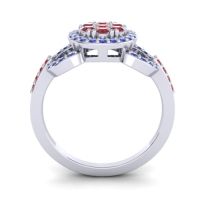 Statement Floral Pave Zirisa Ring