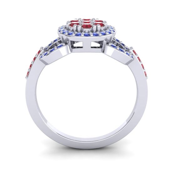 Statement Floral Pave Zirisa Ring