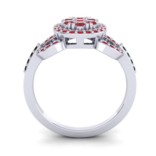 Statement Floral Pave Zirisa Ring