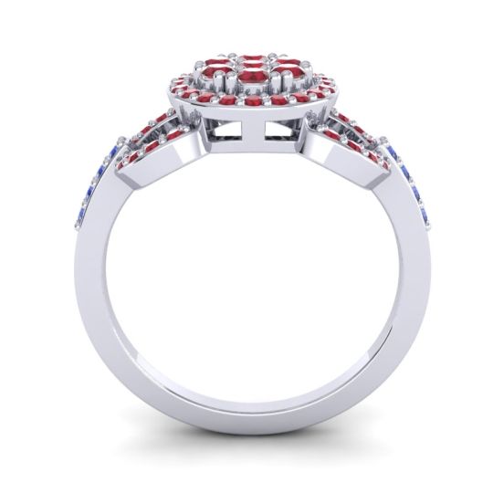 Statement Floral Pave Zirisa Ring