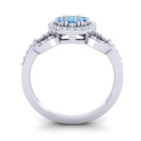 Statement Floral Pave Zirisa Ring