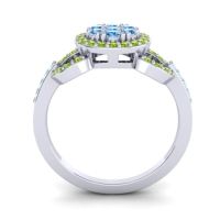 Statement Floral Pave Zirisa Ring