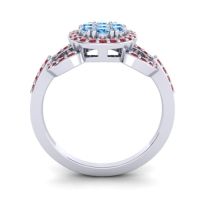 Statement Floral Pave Zirisa Ring