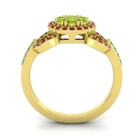 Statement Floral Pave Zirisa Ring