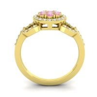 Statement Floral Pave Zirisa Ring