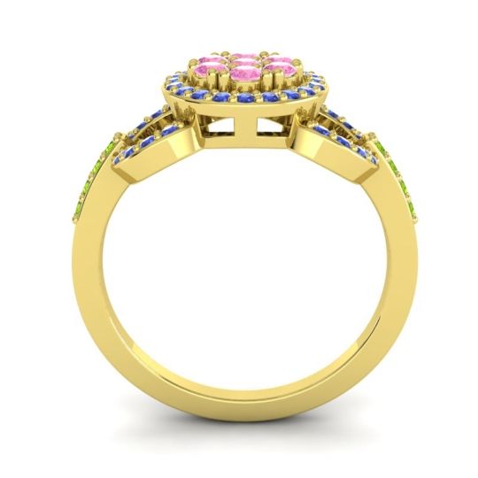 Statement Floral Pave Zirisa Ring