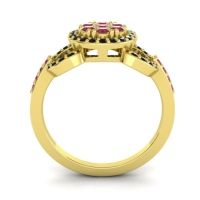 Statement Floral Pave Zirisa Ring