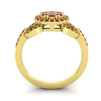 Statement Floral Pave Zirisa Ring