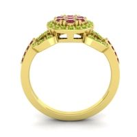 Statement Floral Pave Zirisa Ring