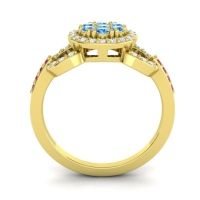 Statement Floral Pave Zirisa Ring