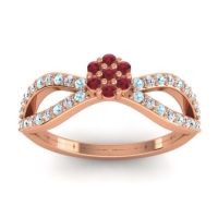 Petite Floral Gairi Ring