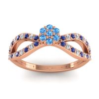 Petite Floral Gairi Ring