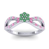 Petite Floral Gairi Ring