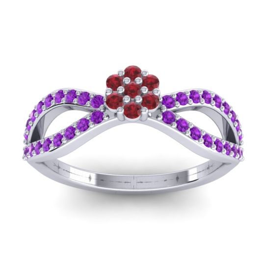 Petite Floral Gairi Ring
