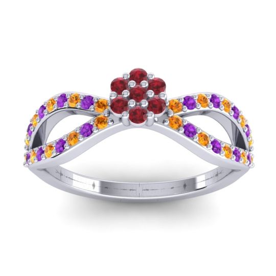 Petite Floral Gairi Ring
