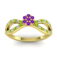Petite Floral Gairi Ring
