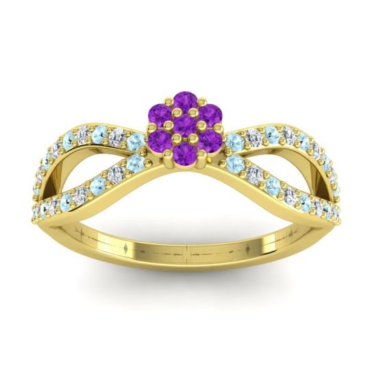 Petite Floral Gairi Ring
