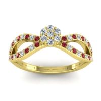 Petite Floral Gairi Ring