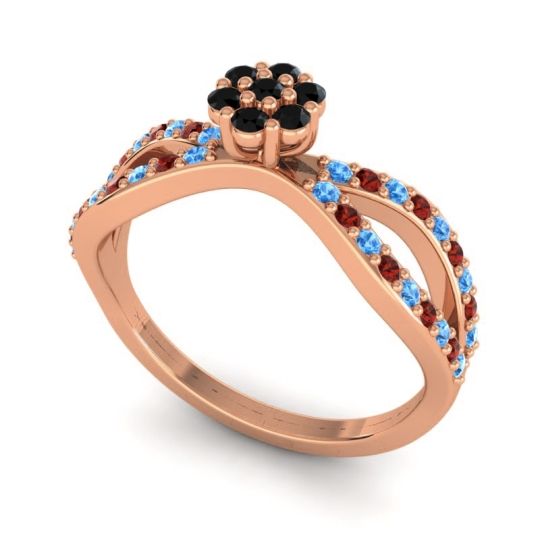 Petite Floral Gairi Ring