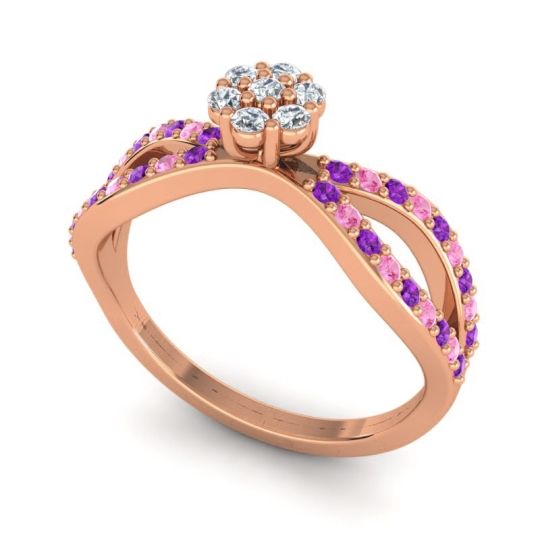 Petite Floral Gairi Ring