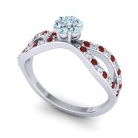 Petite Floral Gairi Ring