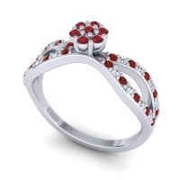 Petite Floral Gairi Ring