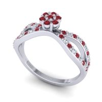 Petite Floral Gairi Ring