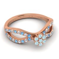 Petite Floral Gairi Ring