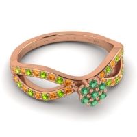 Petite Floral Gairi Ring