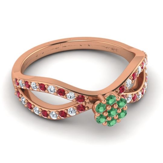 Petite Floral Gairi Ring