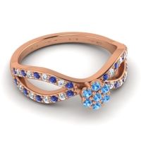 Petite Floral Gairi Ring