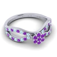 Petite Floral Gairi Ring