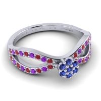 Petite Floral Gairi Ring