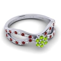 Petite Floral Gairi Ring