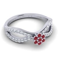 Petite Floral Gairi Ring