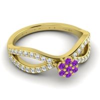 Petite Floral Gairi Ring