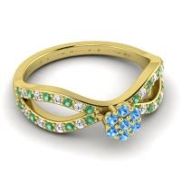 Petite Floral Gairi Ring
