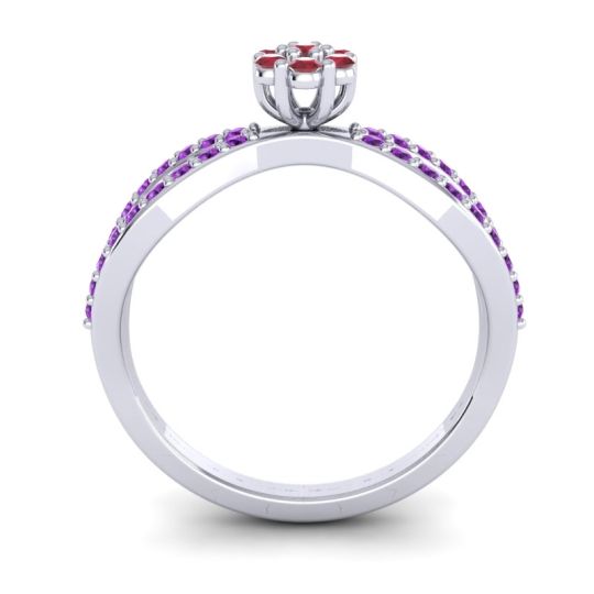 Petite Floral Gairi Ring