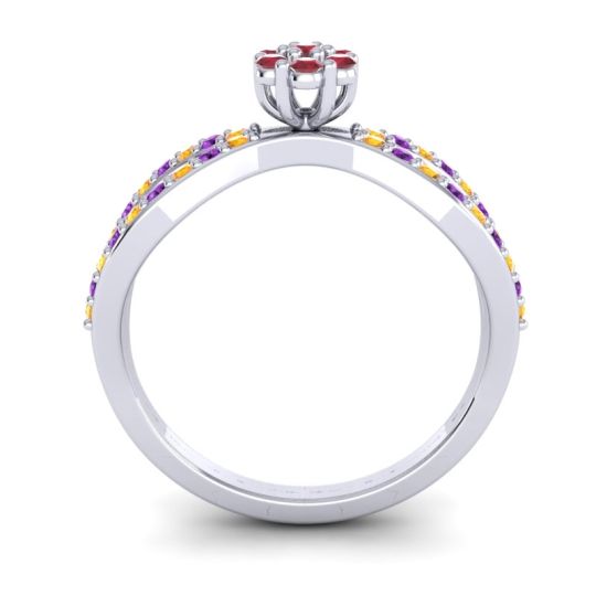 Petite Floral Gairi Ring
