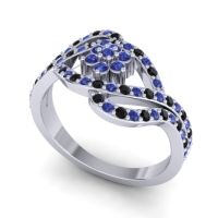 Statement Floral Pave Gahana Ring