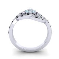 Statement Floral Pave Gahana Ring