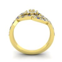 Statement Floral Pave Gahana Ring